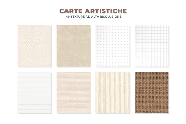 CARTE ARTISTICHE TEXTURE AD ALTA RISOLUZIONE