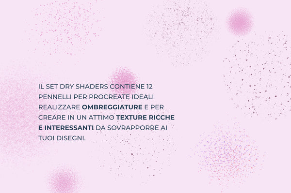 DRY SHADERS SET DI PENNELLI PROCREATE