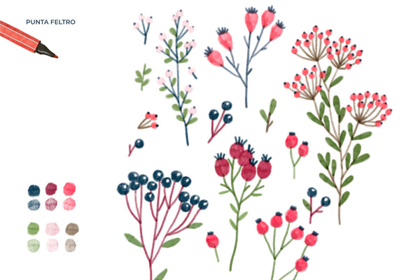 PENNARELLI SET DI PENNELLI PROCREATE