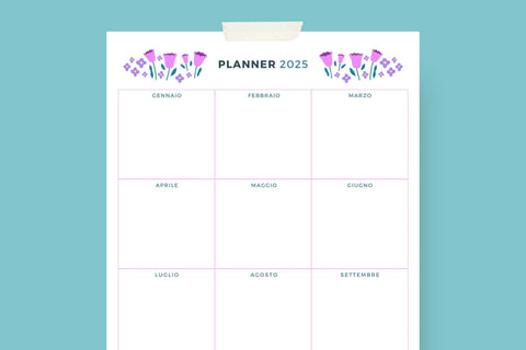 Planner annuale 2025